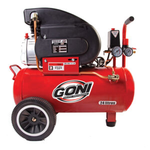 Compresor Goni de 2.5Hp. con tanque de 24 Lt Modelo 940