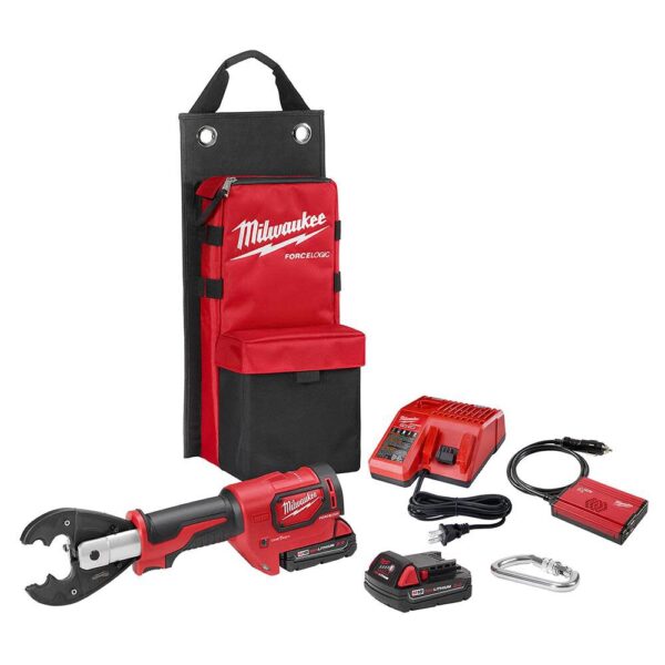 2678-22BG KIT DE CRIMPADORA (PONCHADORA) DE CABLE 6TON M18 MILWAUKEE FORCE LOGIC