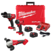 P324-3697 COMBO DE ROTOMARTILLO/ATORNILLADOR M18 FUEL MILWAUKEE +2686-20 MINI ESMERIL 4-1/2" MILWAUKEE