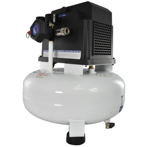 DC-0.5H12L COMPRESOR LIBRE DE ACEITE 12L 1/2HP SILVERLINE - Image 2