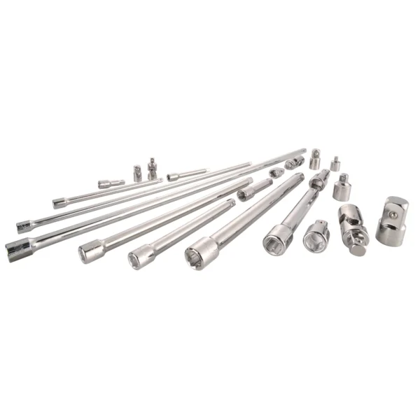 CMMT42283 SET DE ADAPTADORES Y EXTENSIONES 1/4" 3/8" 1/2" 21PZ CRAFTSMAN