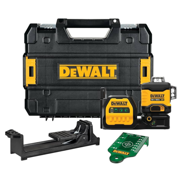 DCLE34030G KIT NIVEL LÁSER VERDE 12V/20V MAX DEWALT