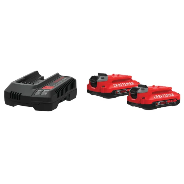 CMCB202-2CK KIT DE BATERÍAS 2AH Y CARGADOR V20 CRAFTSMAN