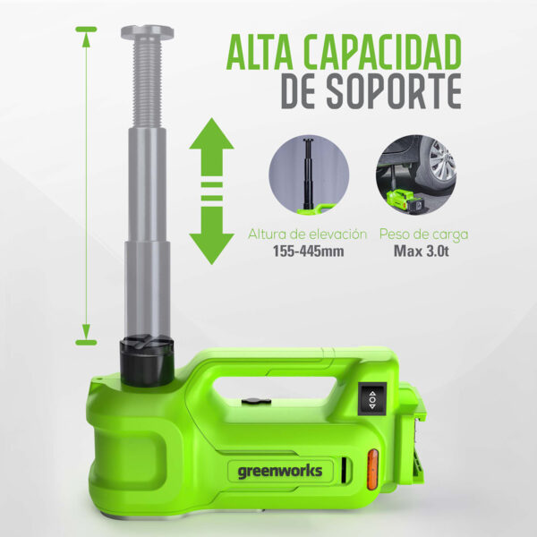 G24JACK GATO ELECTRO-HIDRÁULICO 24V GREENWORKS - Image 4