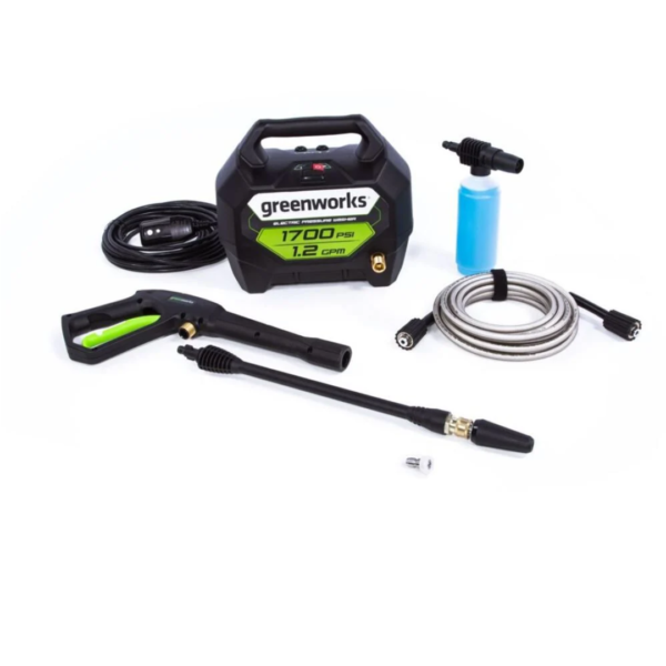 GPW1704 HIDROLAVADORA 1700PSI GREENWORKS