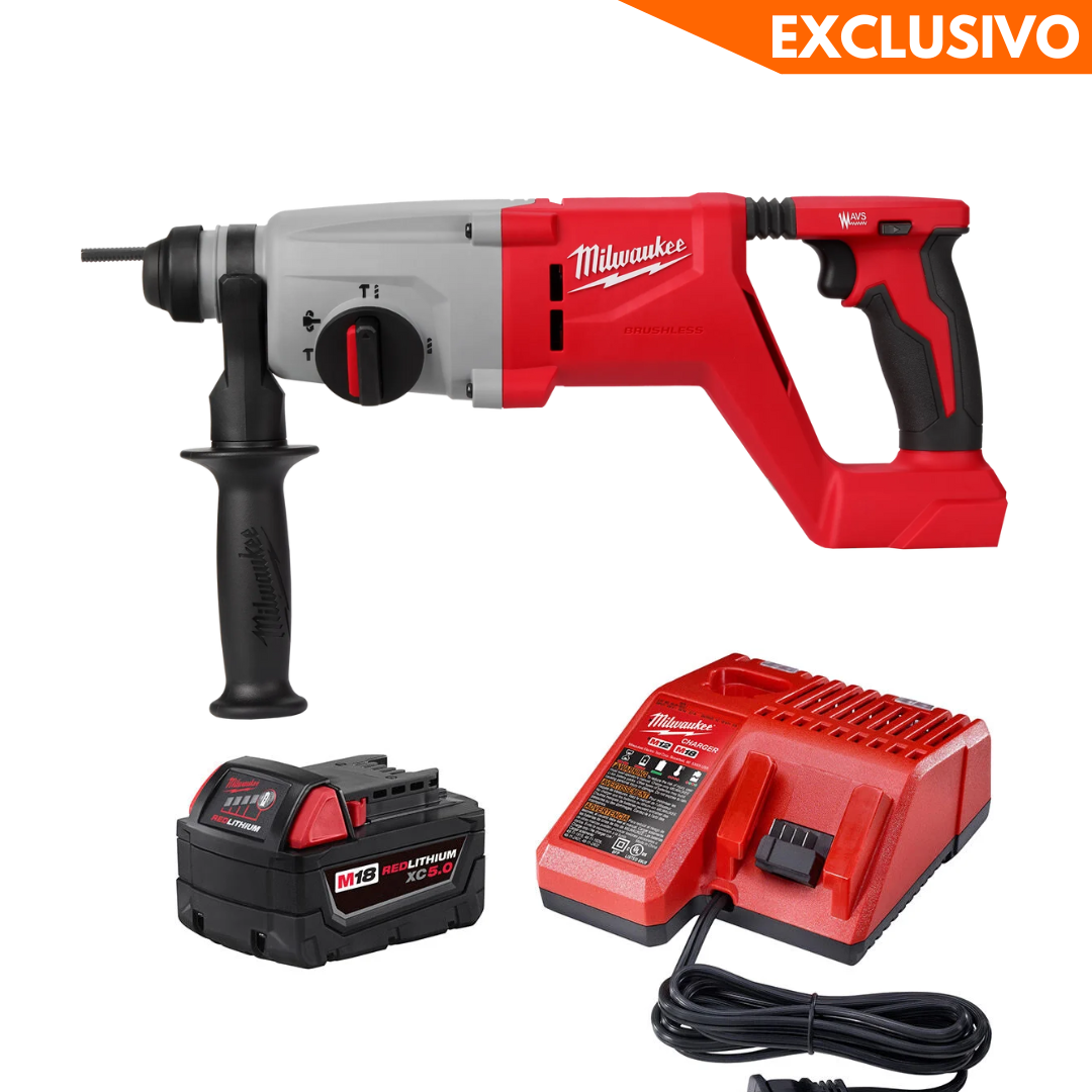 2613-20 ROTOMARTILLO SDS PLUS MILWAUKEE M18 FUEL