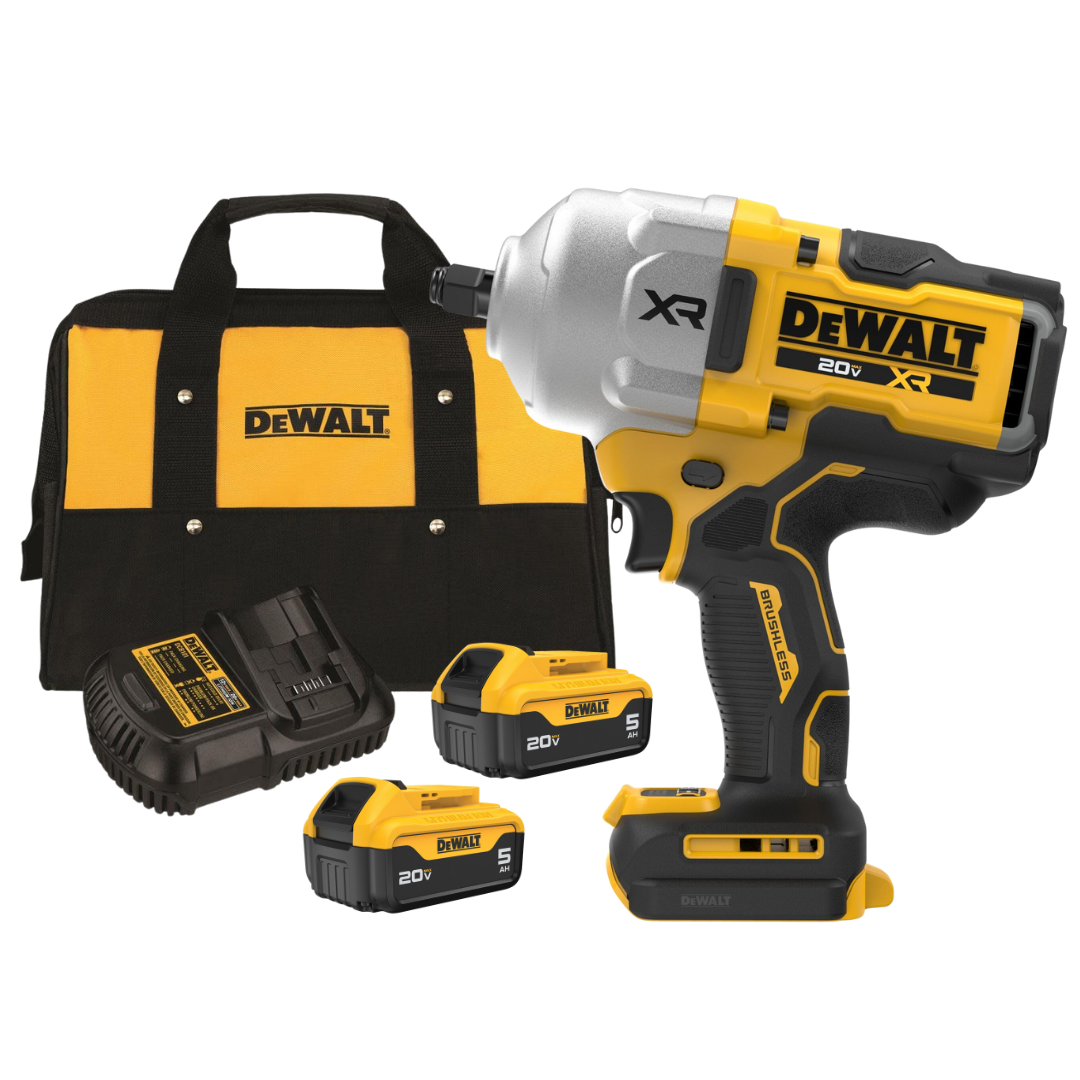 DCF961P2-B3 KIT DE LLAVE DE IMPACTO 1/2" HIGH TORQUE XR 20V MAX DEWALT