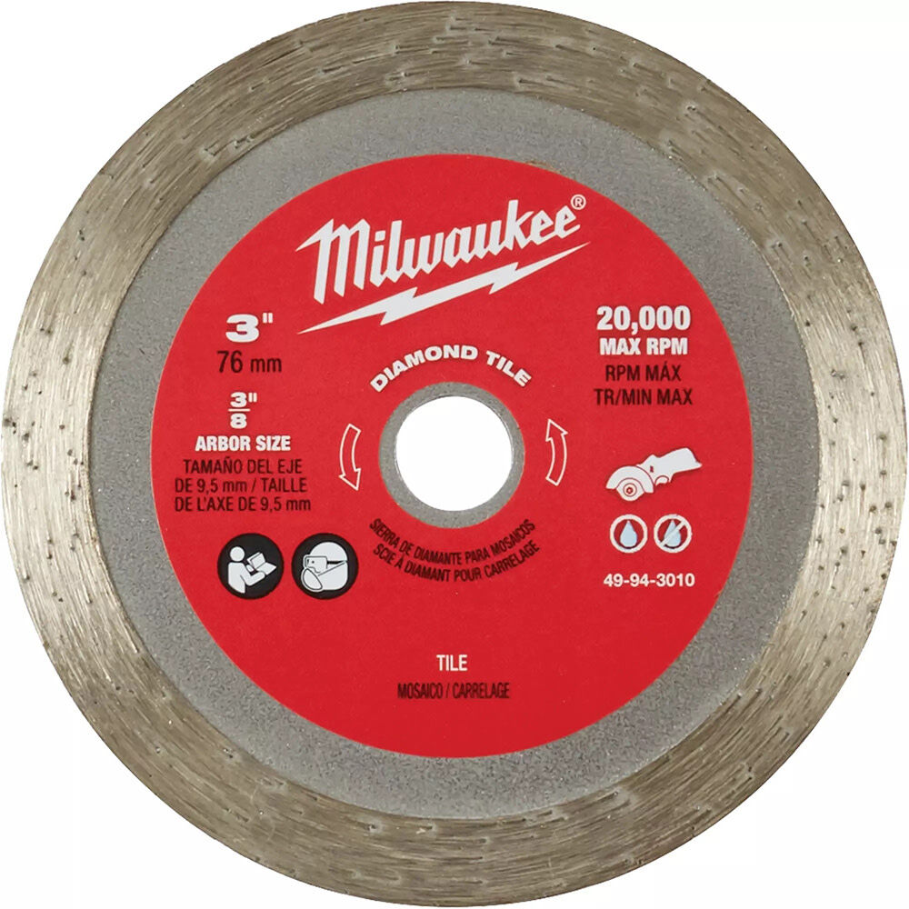 48-94-3010 DISCO DIAMANTE 3" MILWAUKEE