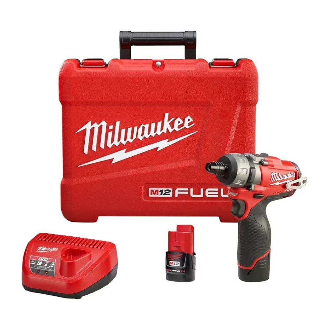 2402-22 KIT DE ATORNILLADOR DE IMPACTO MILWAUKEE M12 FUEL