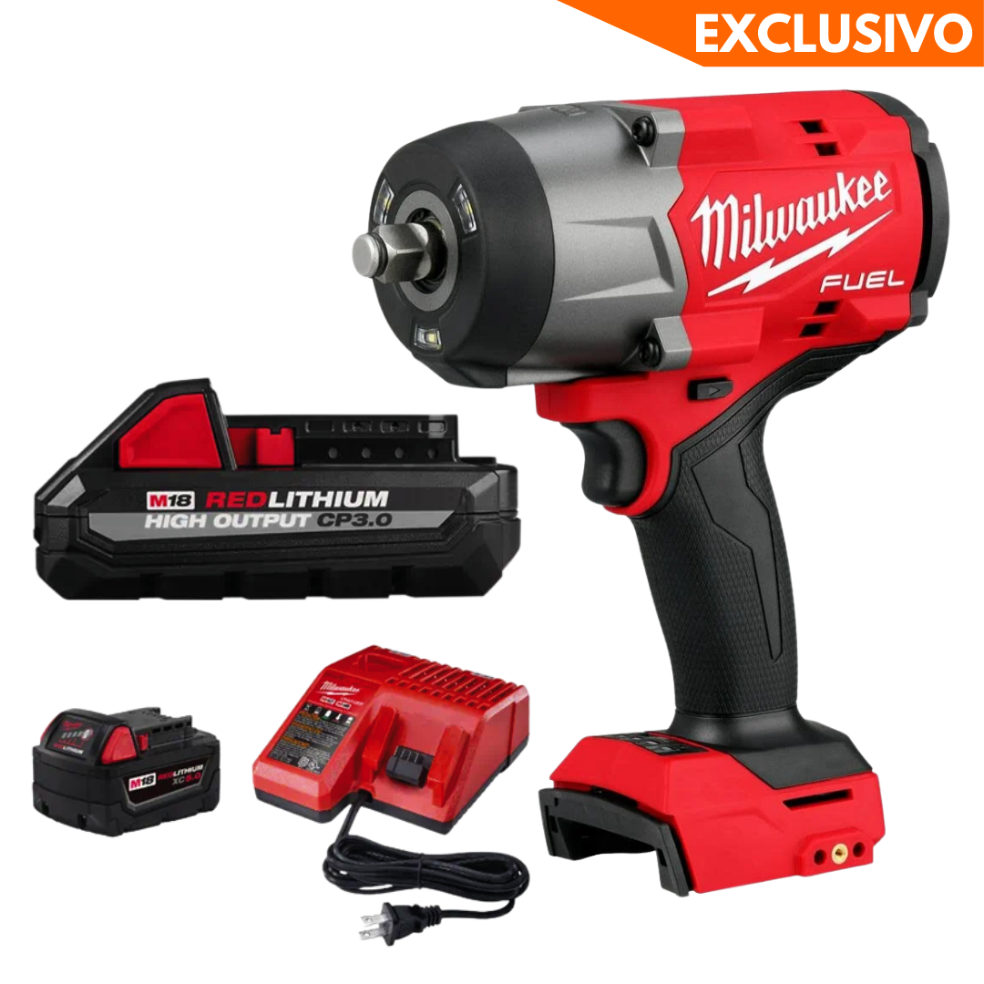 2967-20 LLAVE DE IMPACTO 1/2" HIGH TORQUE M18 MILWAUKEE FUEL