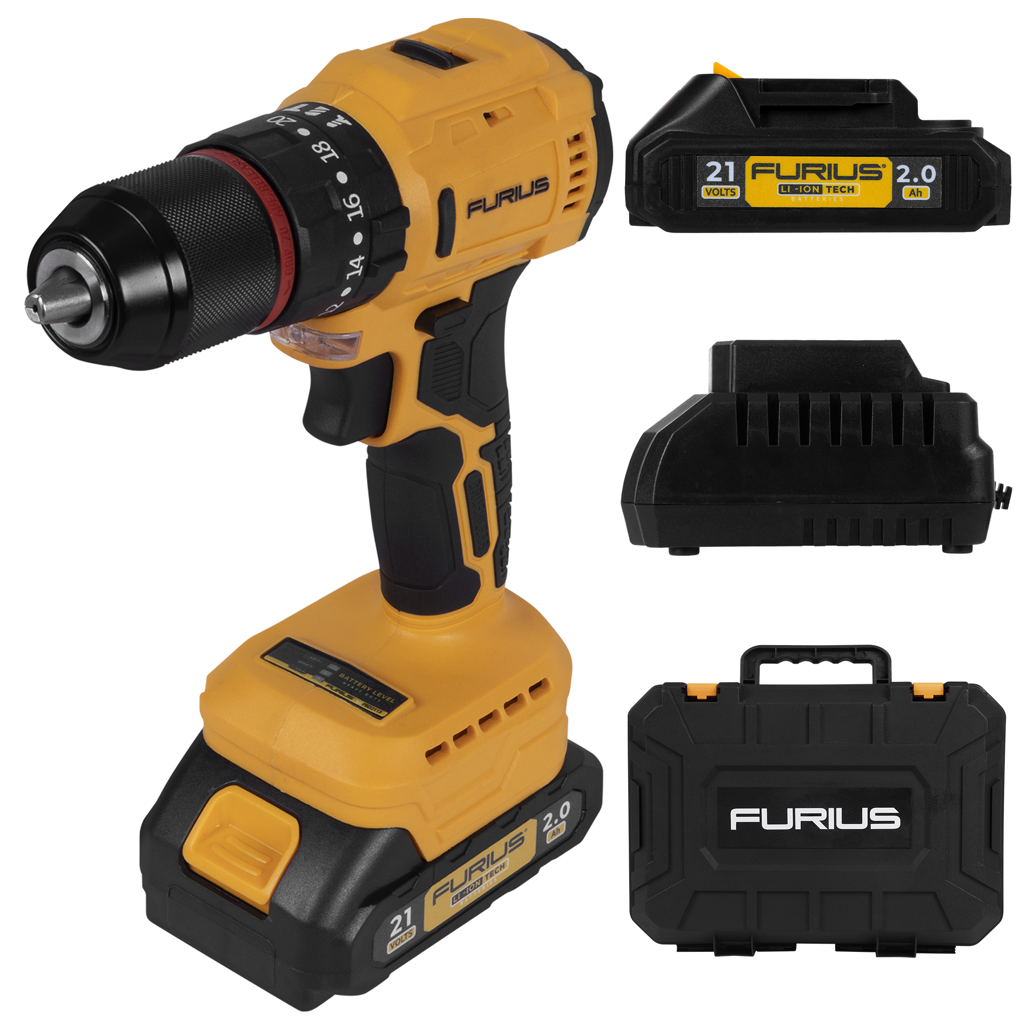 FBD2150K KIT ROTOMARTILLO 1/2 21V FURIUS - Image 2