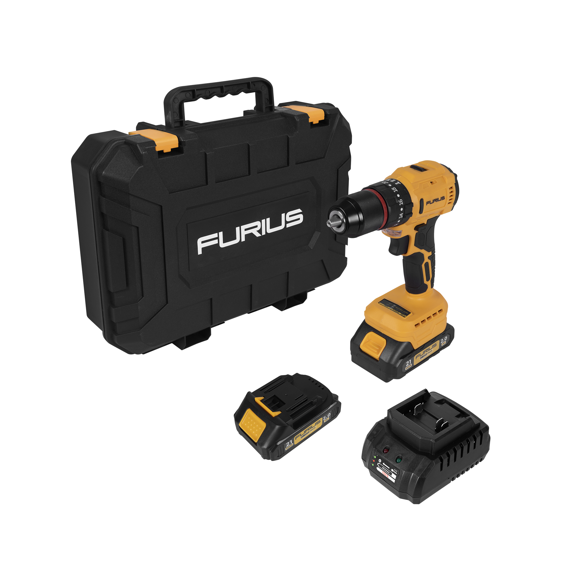FBD2150K KIT ROTOMARTILLO 1/2 21V FURIUS