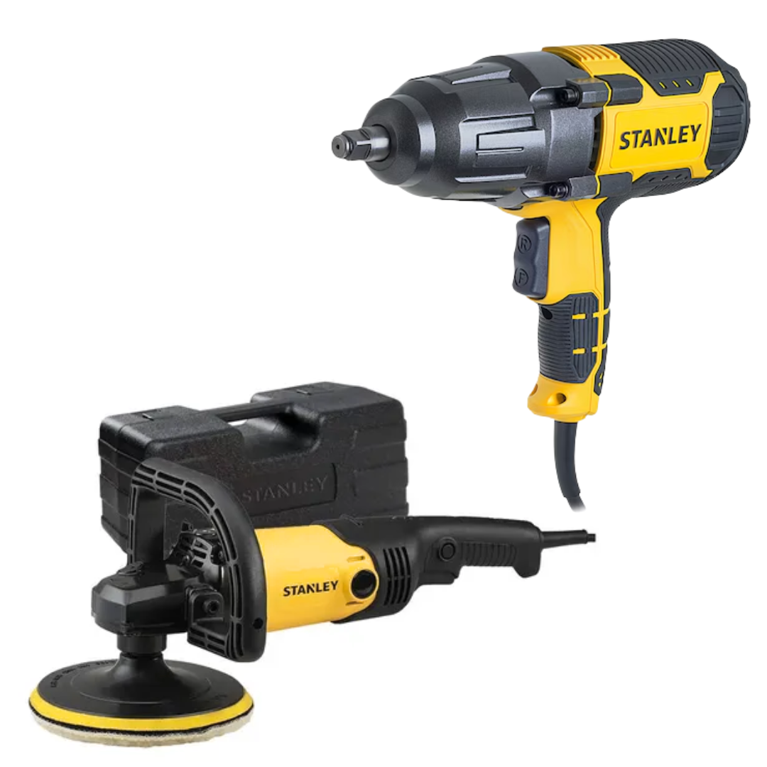 COMBO LLAVE IMPACTO/ PULIDORA STANLEY