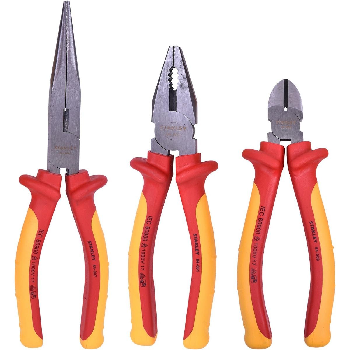 84-011 SET DE PINZAS INSULADAS 3PZ STANLEY