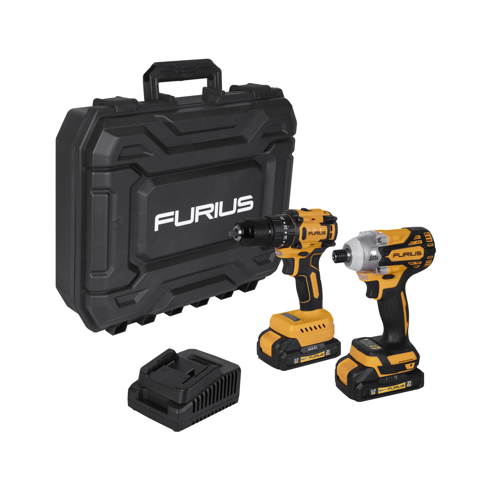 FB214KIT COMBO 21V FURIUS