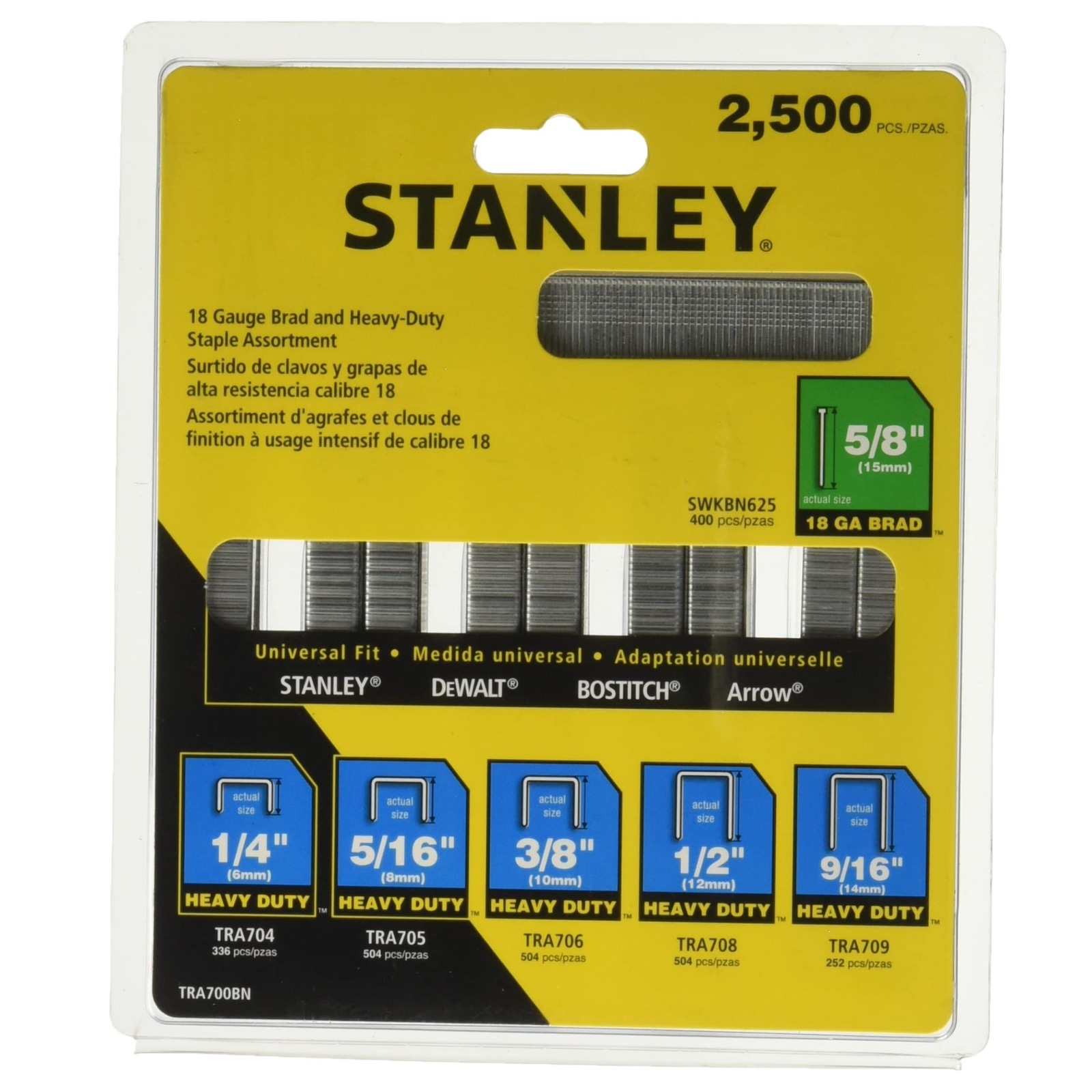 TRA700BN SET 2500 GRAPAS STANLEY