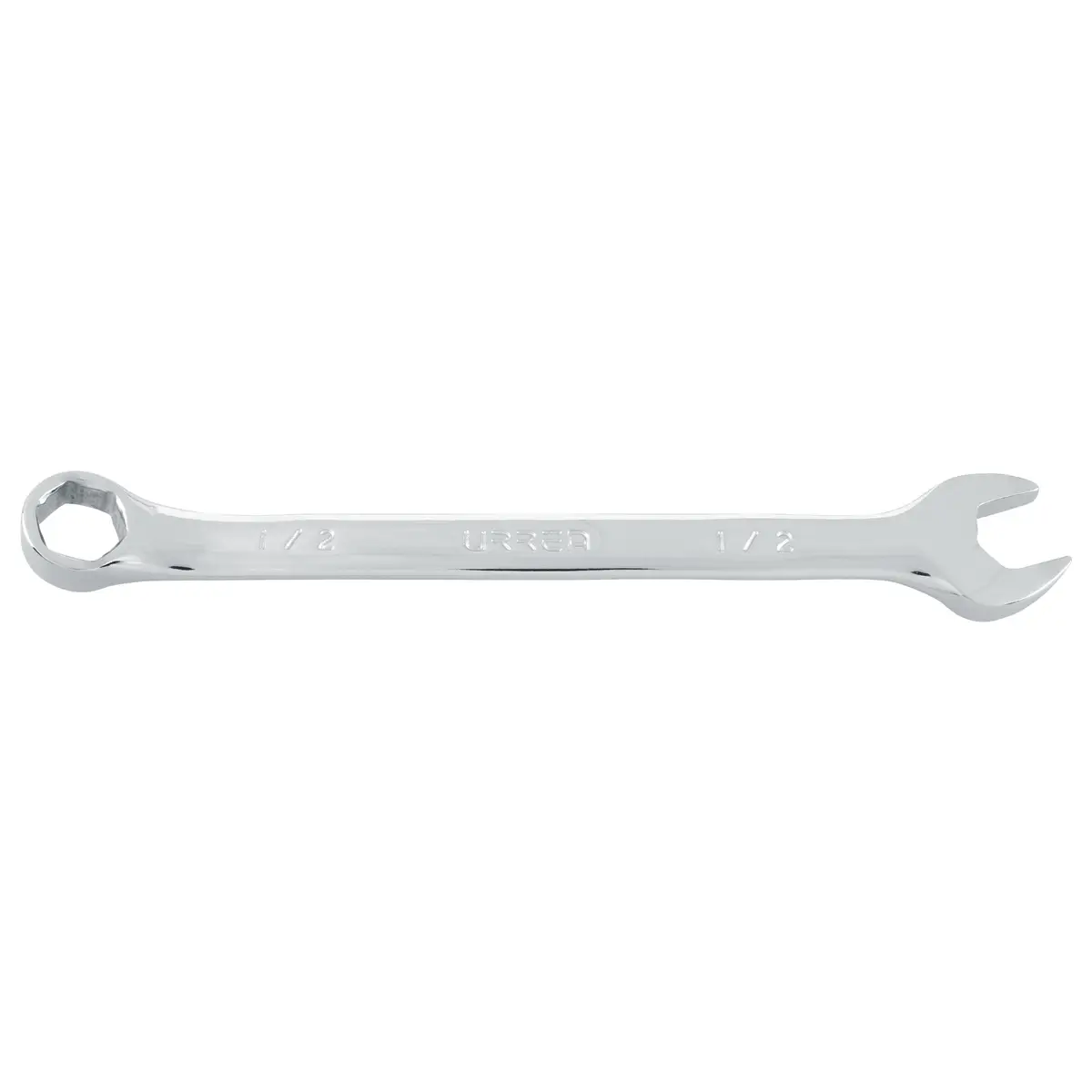 1216H LLAVE COMBINADA PULIDO ESPEJO EN PULGADAS, 6 PUNTAS, 1/2" URREA
