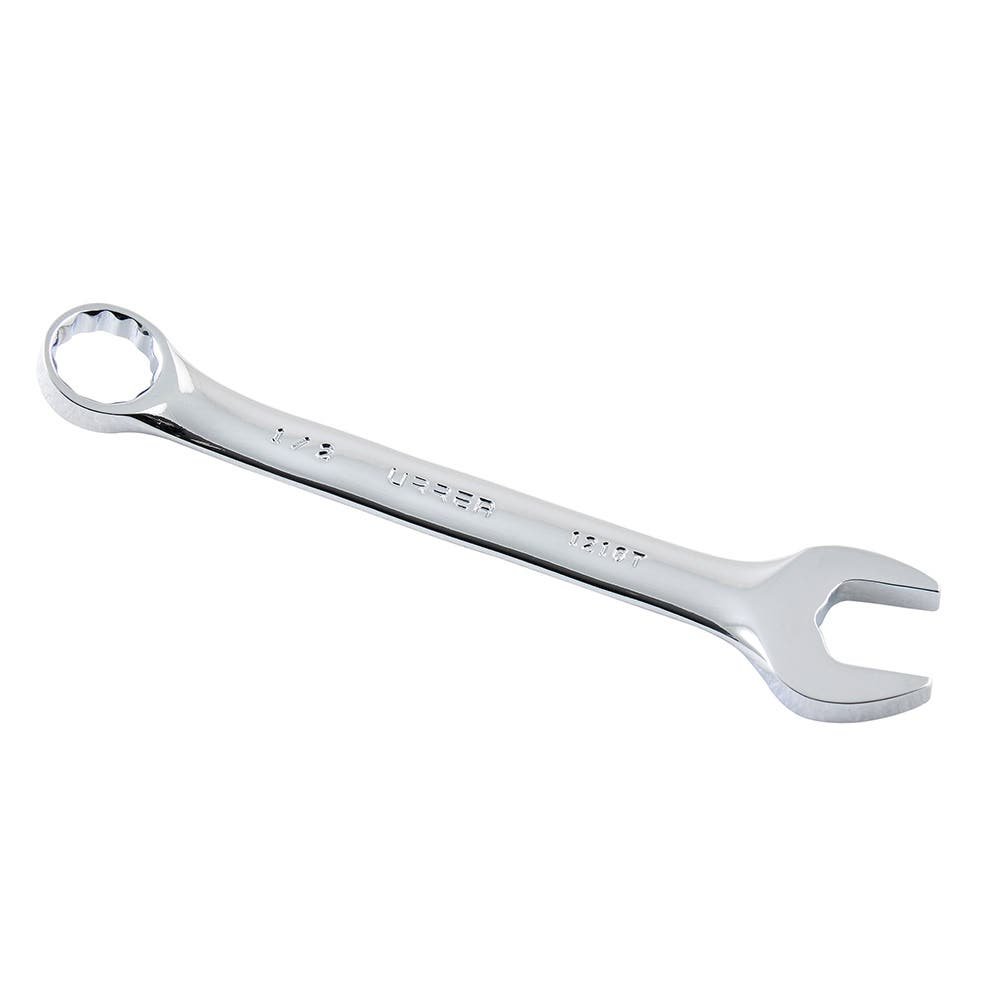 1216T LLAVE COMBINADA CORTA PULIDO ESPEJO EN PULGADAS, 12 PUNTAS, 1/2" URREA