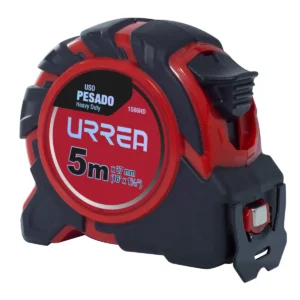 1586HD FLEXÓMETRO ANTI-IMPACTO CON CARCASA DE CAUCHO, 5 M X 27 MM URREA