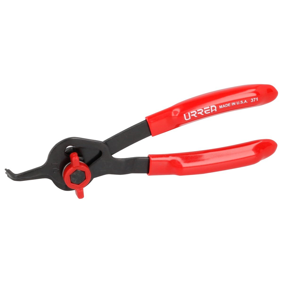 371 PINZA PARA ANILLOS DE RETENCIÓN CONVERTIBLES CON MARIPOSA .038 ÁNGULO DE 90° URREA
