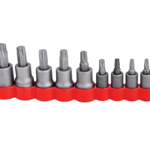 475254T JUEGO DE DADOS CON PUNTA TORX CUADRO DE 1/4", 3/8" Y 1/2", 12 PIEZAS URREA