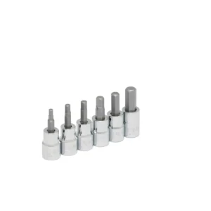 4990M6 JUEGO DE DADOS PUNTA HEXAGONAL CUADRO DE 3/8", MÉTRICOS, 6 PIEZAS URREA