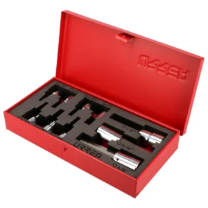 5254H JUEGO DE DADOS CON PUNTA HEXAGONAL EN PULGADAS CUADRO DE 3/8" Y 1/2", 11 PIEZAS URREA