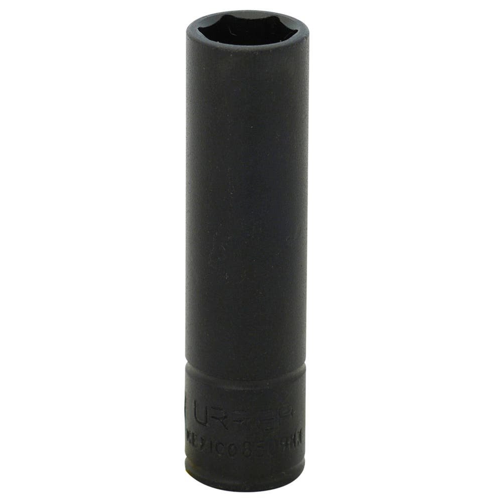 6509HM DADO DE IMPACTO LARGO CUADRO DE 1/4", 6 PUNTAS, MÉTRICO, 9 MM URREA
