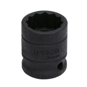 7444 DADO DE IMPACTO CUADRO DE 1/2", 12 PUNTAS, EN PULGADAS, 1-3/8" URREA