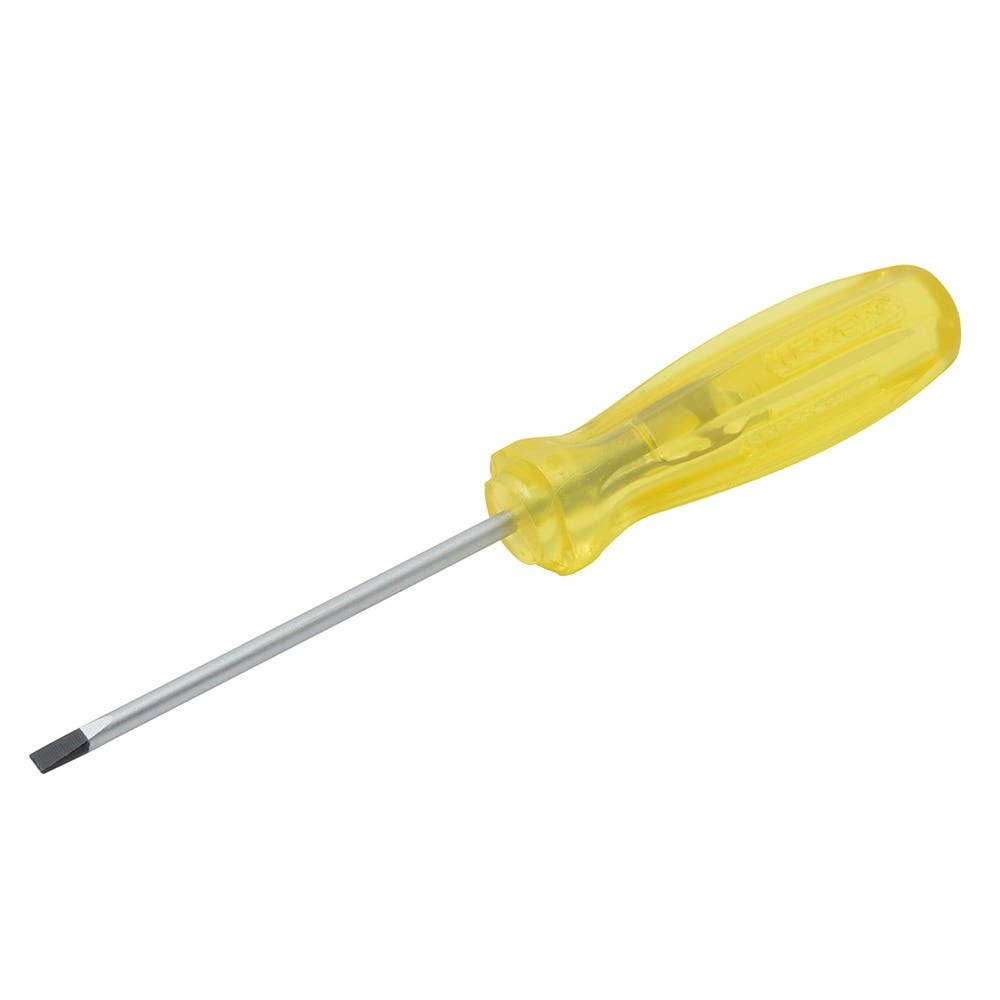 9631 DESTORNILLADOR CON MANGO ÁMBAR, PUNTA CABINET BARRA REDONDA 3/16" X 3" URREA
