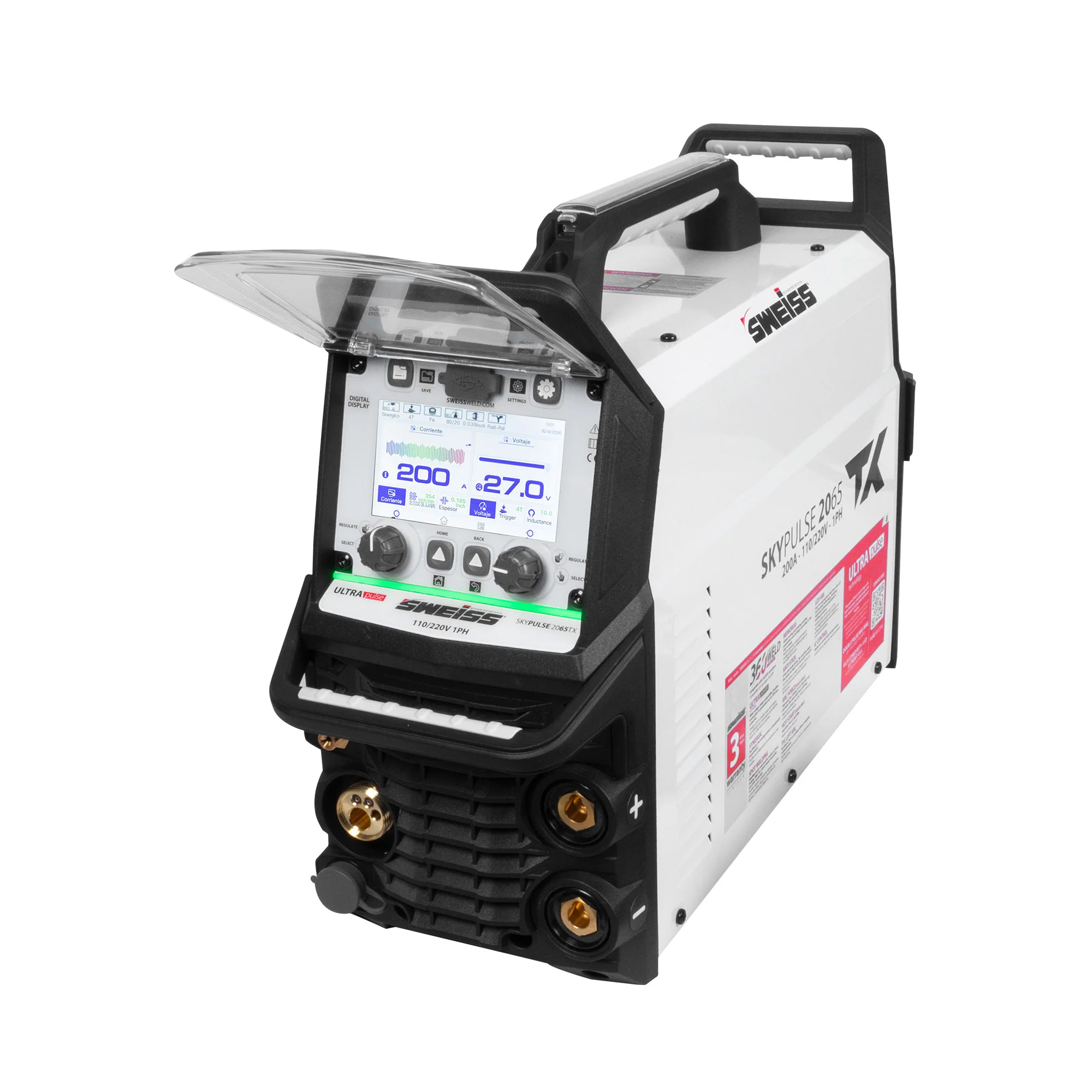 SOLDADOR INVERSOR MULTIPROCESO SWEISS SKY PULSE 2065