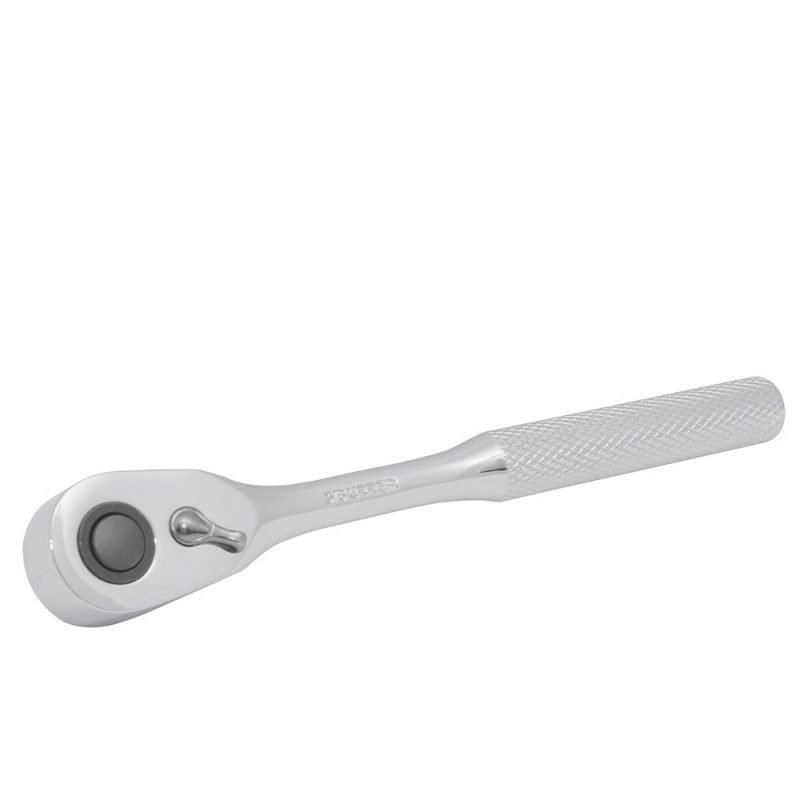 5249 MATRACA REVERSIBLE CROMADA, QUICK RELEASE, PARA DADO CUADRO DE 3/8", 7" URREA