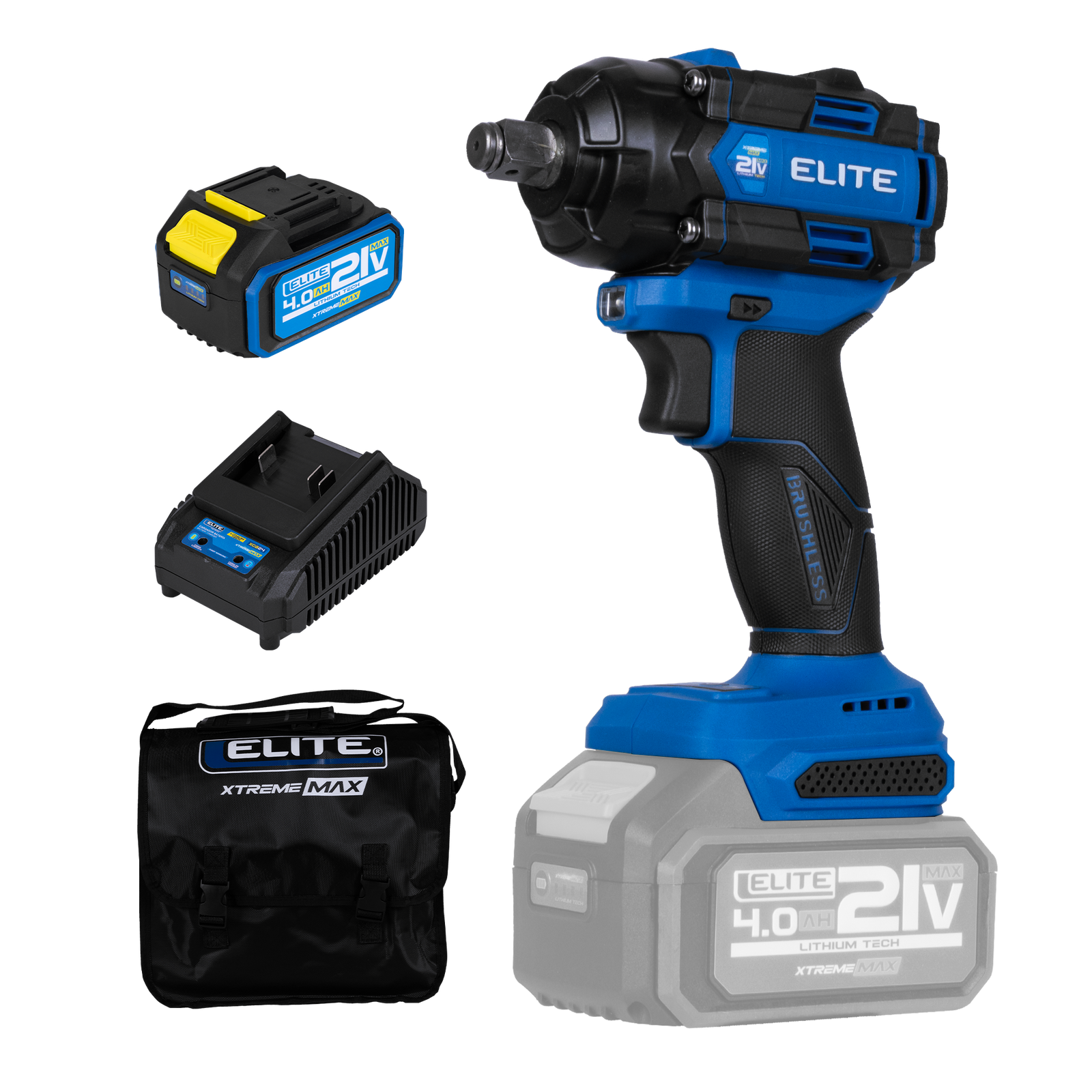 XIW2155K LLAVE DE IMPACTO 1/2" 21V ELITE - Imagen 2
